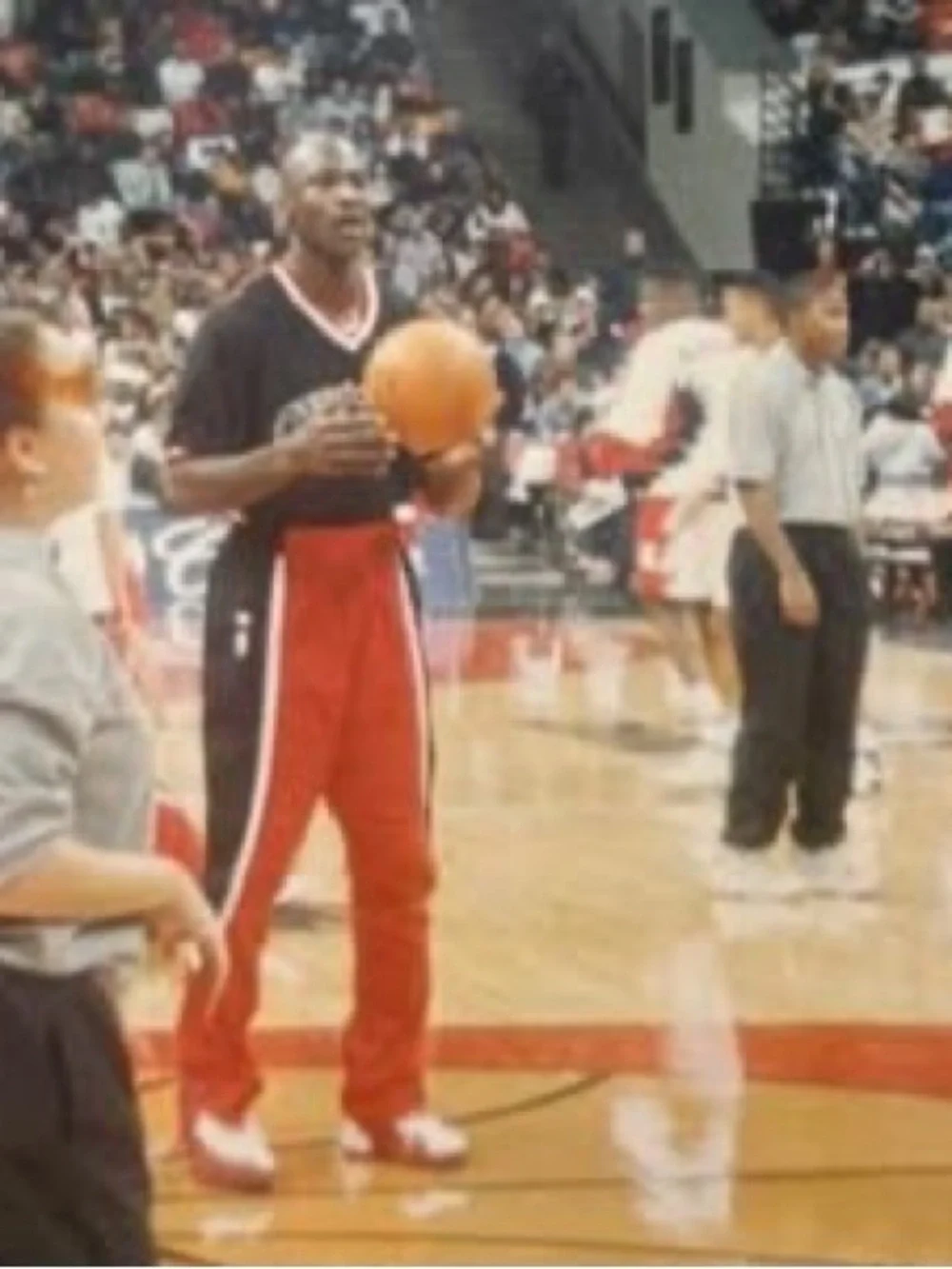Michael Jordan Scottie Pippen Original Pregame Framed Bulls Photo J#03